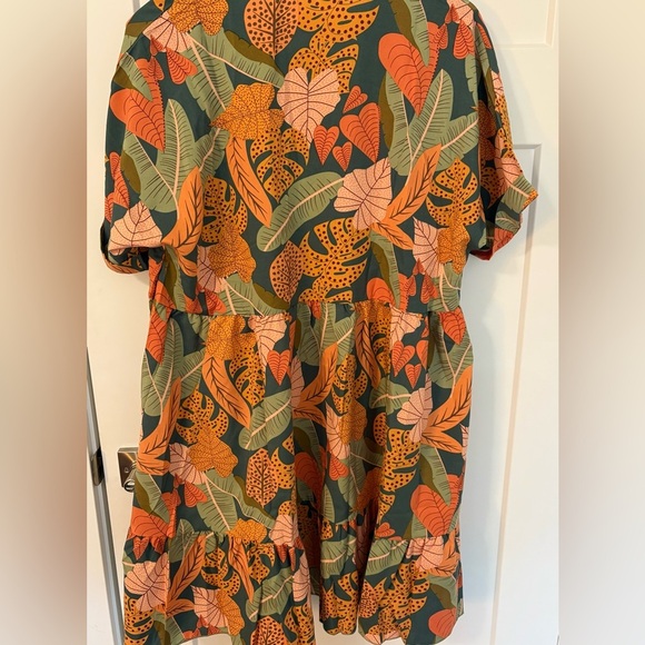 Floral V-Neck Sundress - Multicolor - Picture 6 of 9